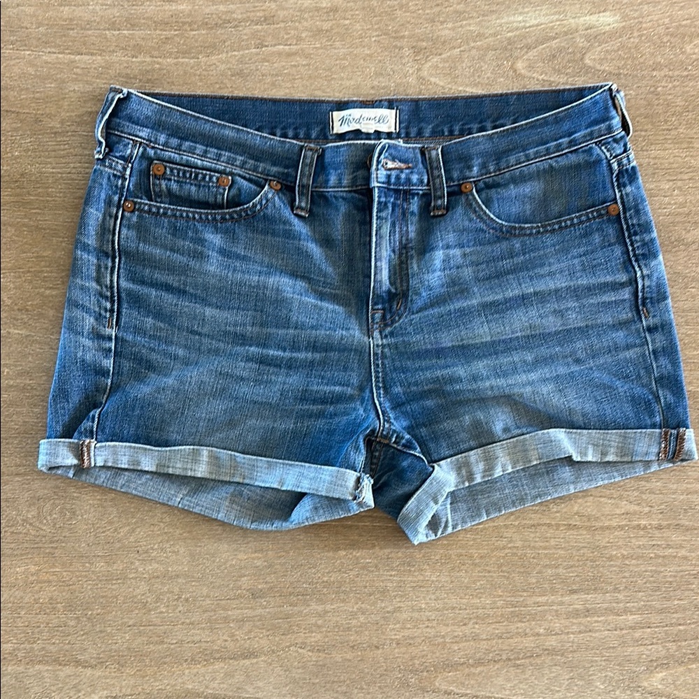 Madewell Women's Blue Denim Shorts Size 20